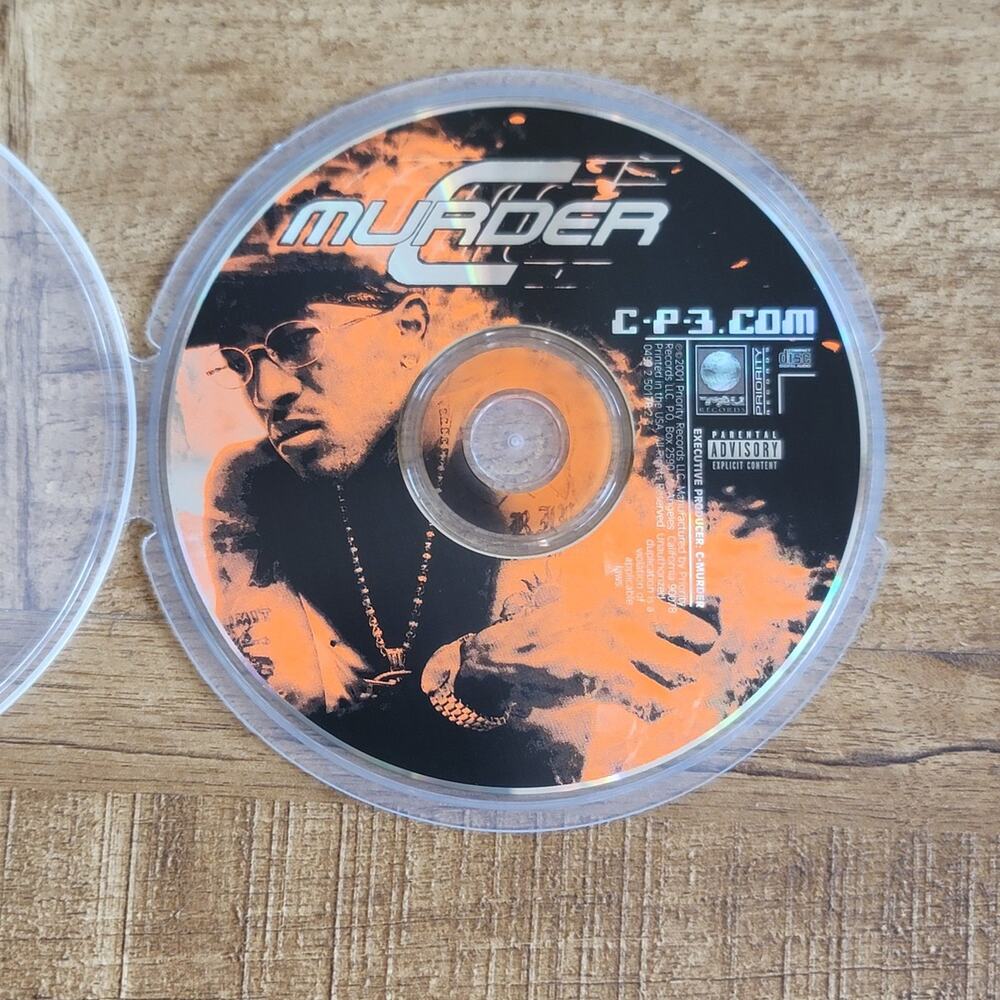 Vtg 2001 C-Murder C-P-3.COM CD RAP HIP HOP